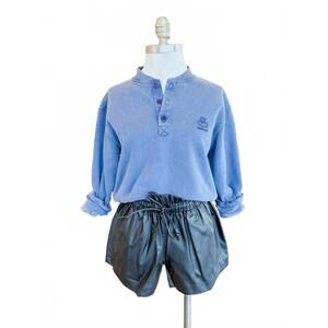 NEW ISABEL MARANT women's simony long sleeve sweatshirt in indigo